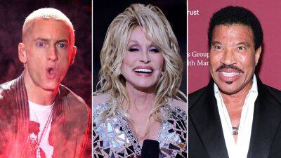 Dolly Parton, Eminem, Lionel Richie and More to Be Inducted Into Rock & Roll Hall of Fame - thewrap.com