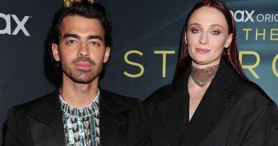 Sophie Turner cradles baby bump on red carpet with Joe Jonas after discussing pregnancy - www.ok.co.uk - New York