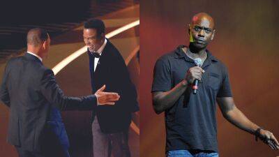 Chris Rock Called Dave Chappelle’s Attacker ‘Will Smith’ After He Was Tackled on Stage - stylecaster.com - Los Angeles - county Rock - city Palm Springs