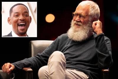 Will Smith hops into hot seat with David Letterman interview - nypost.com - Los Angeles - county Rock