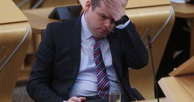 Douglas Ross savaged by colleagues as likely election drubbing triggers Scottish Tory civil war - www.dailyrecord.co.uk - Scotland - county Ross - county Douglas