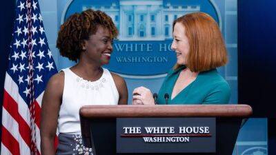 Karine Jean-Pierre To Replace Jen Psaki As White House Press Secretary - www.etonline.com - USA