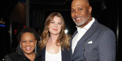 Ellen Pompeo Joins Her 'Grey's Anatomy' Co-Stars for 400th Episode Celebration in L.A. - www.justjared.com - Los Angeles - city Santos
