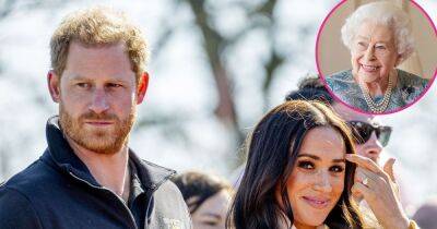 Prince Harry and Meghan Markle Won’t Stand With the Royal Family at Queen Elizabeth II’s Platinum Jubilee - www.usmagazine.com - Netherlands