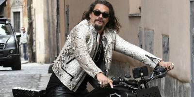Jason Momoa Rides a Motorcycle While Filming 'Fast & Furious 10' - www.justjared.com - Italy