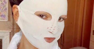 Michelle Keegan poses in face mask as she leads stars getting glammed up for BAFTA TV Awards - www.ok.co.uk