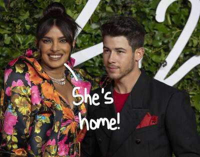 Nick Jonas & Priyanka Chopra Share First Photo Of Their Daughter Malti And Reveal She’s Finally Home After ‘100 Plus’ Days In The NICU - perezhilton.com