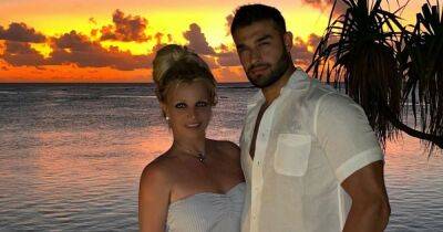 Britney Spears and Sam Asghari set wedding date as she teases bridal outfit - www.ok.co.uk - Iran