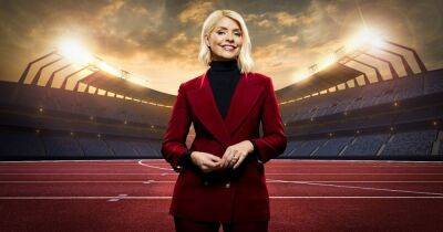 Holly Willoughby poses for seflie with new co-host Freddie Flintoff ahead of The Games on ITV - www.manchestereveningnews.co.uk - county Johnson - county Brown