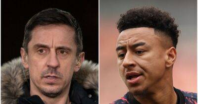 Gary Neville sends ruthless message to Jesse Lingard about Manchester United farewell - www.manchestereveningnews.co.uk - Manchester