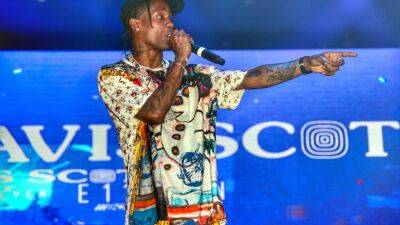 Travis Scott Performs Publicly for the First Time 6 Months After the Astroworld Tragedy - www.etonline.com - Miami - Texas - Florida - Dubai - county Scott - county Travis