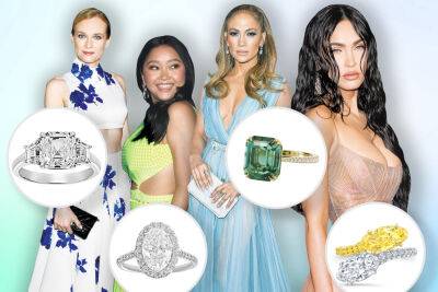 The best celebrity engagement rings of 2022, from J. Lo to Megan Fox - nypost.com - Germany