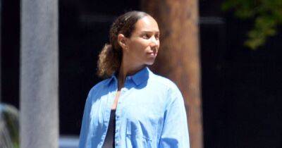 Pregnant Leona Lewis cradles baby bump in LA as she counts down to due date - www.ok.co.uk - Los Angeles - USA - Italy - county Garden
