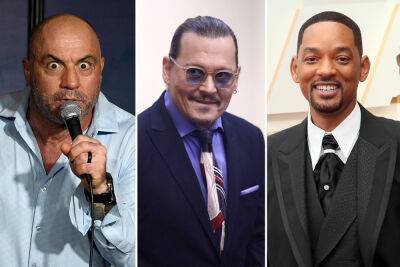 Joe Rogan: Johnny Depp and Will Smith are ‘a little crazy’ from film roles - nypost.com - Australia - city Tinseltown - county Gibson