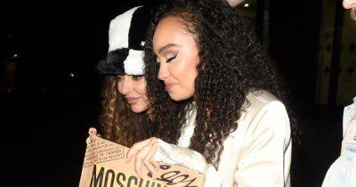 Leigh-Anne Pinnock and Jade Thirlwall ooze style in crop tops on night out in Manchester - www.ok.co.uk - Manchester