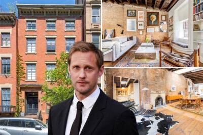 Inside Alexander Skarsgård’s NYC apartment, on sale for $2.6M - nypost.com