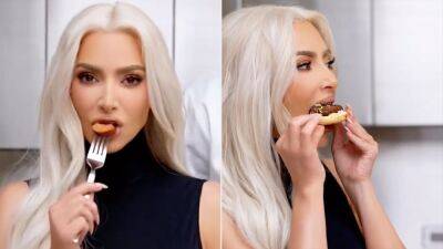 Kim Kardashian Posts Proof She Did Eat Beyond Meat Burger in Viral Commercial - www.etonline.com - Beyond