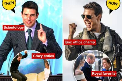 Tom Cruise’s p.r. coup: from wacky Scientologist to ‘Top Gun’ golden boy - nypost.com - Japan