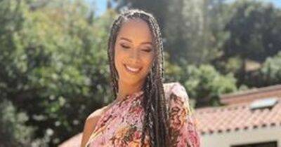 Leona Lewis shows off blossoming baby bump in cut-out dress at second baby shower - www.ok.co.uk - Sweden