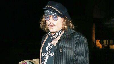 Johnny Depp Spotted Partying in London Again as Jury Deliberates in His Defamation Trial Against Amber Heard - www.etonline.com - London - county Heard