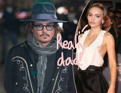 Is Johnny Depp Calling Out Daughter Lily-Rose With This New Artwork Following Defamation Trial?? - perezhilton.com - Washington
