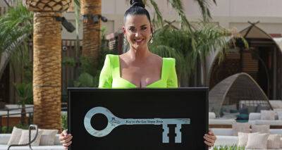 Katy Perry is Honored with Key to the Las Vegas Strip! - www.justjared.com - county Clark - state Nevada