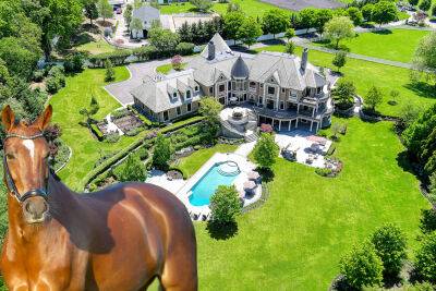 Long Island equestrian estate from ‘Wolf of Wall Street’ lists for $10M - nypost.com - county Belmont