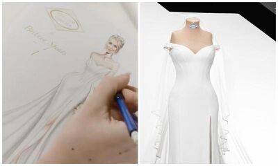 Inside look at Britney Spears’ wedding dress designed by Donatella Versace - us.hola.com - Los Angeles - Italy