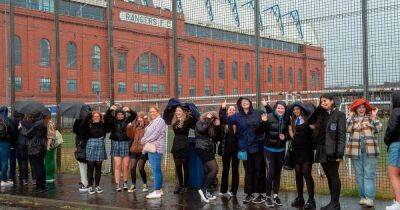 Harry Styles fans brave thunderstorms to camp outside Ibrox ahead of Glasgow gig - www.dailyrecord.co.uk - Scotland - USA
