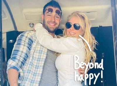 Aww! Britney Spears Broke Down In Tears While Exchanging Vows With Sam Asghari! - perezhilton.com - Paris - Los Angeles - county Carter
