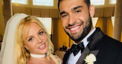 Britney's dazzling wedding jewellery worth ‘£350K’ as pop star marries Sam Asghari - www.ok.co.uk