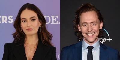 Lily James Praises Tom Hiddleston's Loki for Coming Out as Bisexual - www.justjared.com