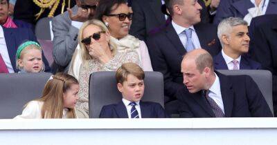 Prince William tenderly brushes Charlotte's hair back as she got restless at Jubilee - www.ok.co.uk - Charlotte