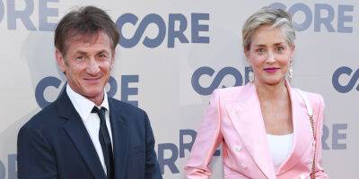 Sean Penn Gets Support from Sharon Stone & More Stars at CORE Gala - www.justjared.com - Los Angeles - Ukraine - Russia - county Stone