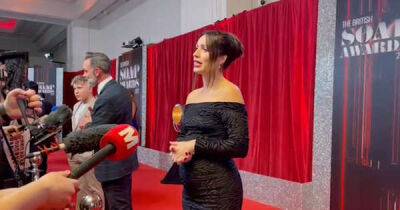 Corrie’s Julia Goulding pregnant as she debuts surprise baby bump at Soap Awards - www.msn.com - Britain - London - Manchester - city Sandhu