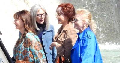 Jane Fonda, Diane Keaton, & the Rest of the 'Book Club 2' Cast Continue Filming in Italy - www.justjared.com - Italy
