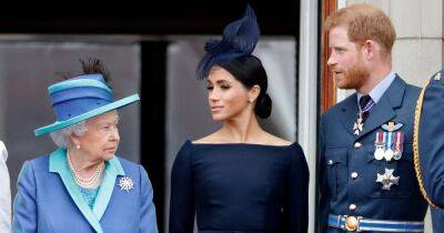 Prince Harry and Meghan Markle 'only spent 15 minutes with Queen' after Jubilee - www.ok.co.uk - Britain