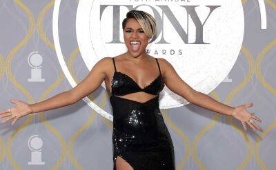 Host Ariana DeBose Shines on Tony Awards 2022 Red Carpet (Photos) - www.justjared.com - county Hall - city Motown - county York