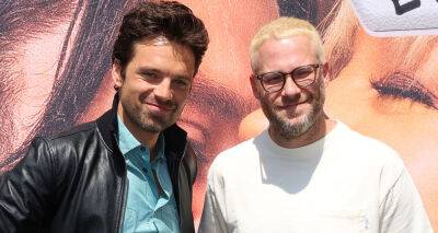 Seth Rogen Debuts Bleached Blonde Hair at 'Pam & Tommy' FYC Event with Sebastian Stan - www.justjared.com - Los Angeles - county Anderson - county Lee