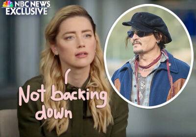 Amber Heard Speaks Out In First Interview Since Johnny Depp Verdict -- Says She Doesn't 'Blame' The Jury Because 'He’s A Fantastic Actor' - perezhilton.com - county Guthrie - Washington - Virginia