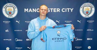 Erling Haaland Man City transfer confirmed as potential 2022/23 line-up predicted - www.manchestereveningnews.co.uk - Sweden - Manchester - Norway