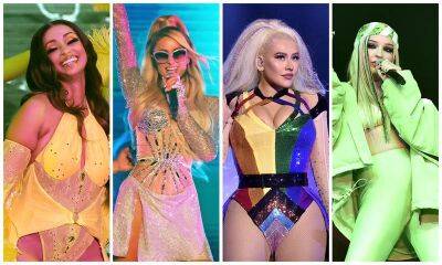 Christina Aguilera brings Paris Hilton and Kim Petras to the stage, performs ‘Lady Marmalade’ - us.hola.com - Los Angeles