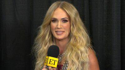 Carrie Underwood Reveals Why Her Kids May Grow Up to Be Performers (Exclusive) - www.etonline.com - Nashville