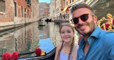 David Beckham shares 'special memories' from adorable Venice trip with Harper - www.ok.co.uk - Italy - county Harper