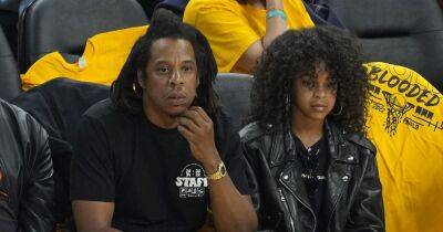 Blue Ivy, 10, send fans wild as she cringes over Jay Z's 'embarrassing dad moment' - www.ok.co.uk - San Francisco - Boston