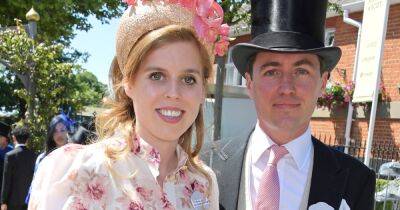 Princess Beatrice wows in floral dress at Royal Ascot with husband as Queen pulls out of event - www.ok.co.uk