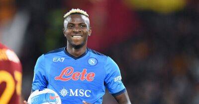 Napoli striker Victor Osimhen gives update on future amid Manchester United transfer links - www.manchestereveningnews.co.uk - Spain - Italy - Manchester