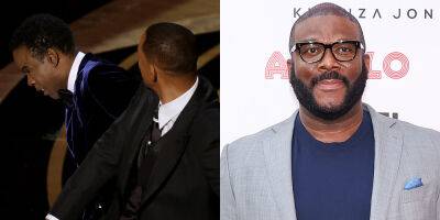 Tyler Perry Speaks Out About That Photo of Him & Will Smith After the Oscars Slap - www.justjared.com