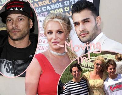 Britney Spears & Sam Asghari Are On The Move -- Closer To K-Fed And Her Boys! - perezhilton.com - California