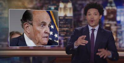 Late Night TV: Noah, Kimmel & Colbert Take Aim At “Drunk Vampire” Rudy Giuliani After January 6 Hearing Revelations - deadline.com